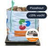 Pizza hout Eiken bigbag | 123natuurproducten.nl