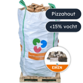 Pizza hout eiken bigbag 2 kuub2000 liter 123natuurproducten.nl